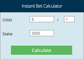 Instant Bet Calculator - work out your winnings